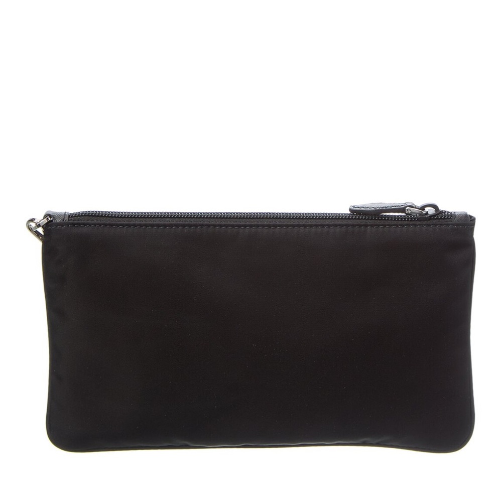 Prada Black Nylon and Leather Wristlet - Picture 3 of 11